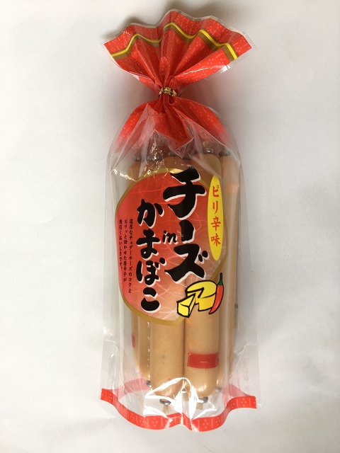 CHEESE IN BOILED FISH PASTE (SPICY)#チーズinかまぼこ　ピリ辛味